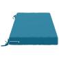 Preview: 2-teilige Bankkissen SOEST 2 stk. 100 % Polyester Himmelblau