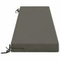 Preview: 2-teilige Bankkissen SOEST 2 stk. 100 % Polyester Grau