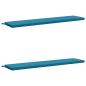 Preview: 2-teilige Bankkissen SOEST 2 stk. 100 % Polyester Himmelblau