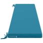 Preview: 2-teilige Bankkissen SOEST 2 stk. 100 % Polyester Himmelblau