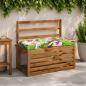 Preview: ARDEBO.de - 2-teilige Bankkissen SOEST 2 stk. 100 % Polyester Mehrfarbig