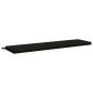 Preview: 2-teilige Bankkissen SOEST 2 stk. 100 % Polyester Schwarz