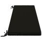 Preview: 2-teilige Bankkissen SOEST 2 stk. 100 % Polyester Schwarz