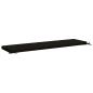 Preview: 2-teilige Bankkissen SOEST 2 stk. 100 % Polyester Schwarz