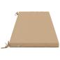Preview: 2-teilige Bankkissen SOEST 2 stk. 100 % Polyester Sand