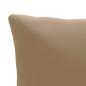 Preview: 1-teiliges Rücken-Kissen PUTTEN 100 % Polyester Taupe