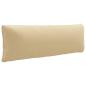 Preview: ARDEBO.de - 1-teiliges Rücken-Kissen PUTTEN 100 % Polyester Beige