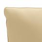 Preview: 1-teiliges Rücken-Kissen PUTTEN 100 % Polyester Beige