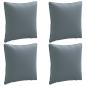 Preview: 4-teilige Rücken-Kissen PUTTEN 4 pcs 100 % Polyester Blau