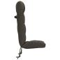 Preview: Sonnen-Lounger Kissen PUTTEN 100 % Polyester Anthrazit