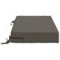 Preview: Sitzkissen SOEST 100 % Polyester Grau 70 x 40 x 10 cm