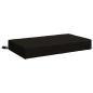 Preview: Sitzkissen SOEST 100 % Polyester Schwarz 70 x 40 x 10 cm