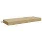 Preview: ARDEBO.de - Sitzkissen SOEST 100 % Polyester Beige 120 x 40 x 10 cm