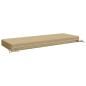 Preview: Sitzkissen SOEST 100 % Polyester Beige 120 x 40 x 10 cm