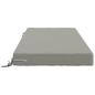 Preview: Sitzkissen SOEST 100 % Polyester Grau 120 x 60 x 10 cm