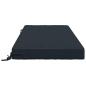 Preview: Sitzkissen SOEST 100 % Polyester Dunkelblau 120 x 80 x 10 cm