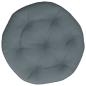 Preview: Hängesessel-Kissen VIANEN 100 % Polyester Blau Ø 60 x 10 cm