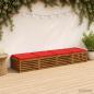 Preview: ARDEBO.de - 4-teilige Sitzkissen SOEST 4 stk. 100 % Polyester Rot