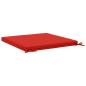 Preview: 4-teilige Sitzkissen SOEST 4 stk. 100 % Polyester Rot