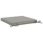 Preview: 4-teilige Sitzkissen SOEST 4 stk. 100 % Polyester Grau