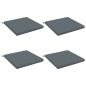 Preview: 4-teilige Sitzkissen SOEST 4 stk. 100 % Polyester Blau