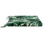 Preview: 4-teilige Sitzkissen SOEST 4 stk. 100 % Polyester Blattmuster