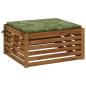 Preview: 1-teiliges Sitzkissen SOEST 100 % Polyester Blattdesign