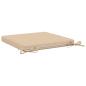 Preview: 4-teilige Sitzkissen SOEST 4 stk. 100 % Polyester Creme