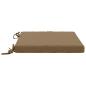 Preview: 4-teilige Sitzkissen SOEST 4 stk. 100 % Polyester Taupe