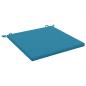 Preview: ARDEBO.de - 1-teiliges Sitzkissen SOEST 100 % Polyester Himmelblau