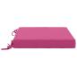 Preview: Sitzkissen SOEST 4 stk. 100 % Polyester Rosa 50 x 50 x 7 cm