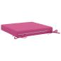 Preview: Sitzkissen SOEST 4 stk. 100 % Polyester Rosa 50 x 50 x 7 cm
