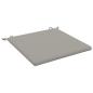 Preview: 1-teiliges Sitzkissen SOEST 100 % Polyester Grau 80 x 80 x 3 cm