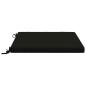 Preview: 1-teiliges Sitzkissen SOEST 100 % Polyester Schwarz