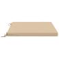 Preview: 4-teilige Sitzkissen SOEST 4 stk. 100 % Polyester Creme