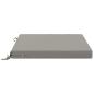 Preview: 4-teilige Sitzkissen SOEST 4 stk. 100 % Polyester Grau