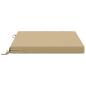 Preview: 4-teilige Sitzkissen SOEST 4 stk. 100 % Polyester Beige