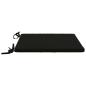 Preview: Sitzkissen SOEST 4 stk. 100 % Polyester Schwarz 50 x 50 x 3 cm
