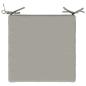 Preview: 4-teilige Sitzkissen SOEST 4 stk. 100 % Polyester Grau