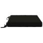Preview: Sitzkissen SOEST 4 stk. 100 % Polyester Schwarz 45 x 45 x 7 cm