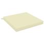 Preview: 1-teiliges Sitzkissen SOEST 100 % Polyester Creme