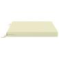 Preview: 1-teiliges Sitzkissen SOEST 100 % Polyester Creme