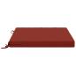 Preview: Sitzkissen SOEST 100 % Polyester Rot 70 x 70 x 7 cm