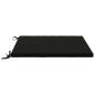 Preview: 4-teilige Sitzkissen SOEST 4 stk. 100 % Polyester Schwarz