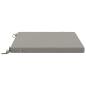 Preview: 4-teilige Sitzkissen SOEST 4 stk. 100 % Polyester Grau