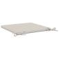 Preview: Sitzkissen SOEST 4 stk. 100 % Polyester Weiß 40 x 40 x 3 cm