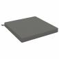 Preview: Sitzkissen SOEST 100 % Polyester Grau 80 x 80 x 7 cm
