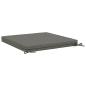 Preview: Sitzkissen SOEST 100 % Polyester Grau 80 x 80 x 7 cm