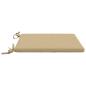 Preview: 4-teilige Sitzkissen SOEST 4 stk. 100 % Polyester Beige