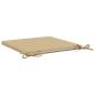 Preview: 4-teilige Sitzkissen SOEST 4 stk. 100 % Polyester Beige